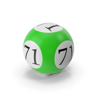 Bingo Ball 71 PNG & PSD Images