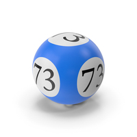 Bingo Ball 73 PNG & PSD Images
