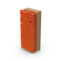 Brush Scrub Orange PNG & PSD Images