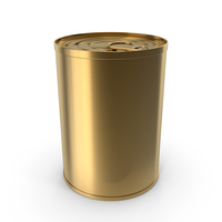 Gold Food Can PNG & PSD Images