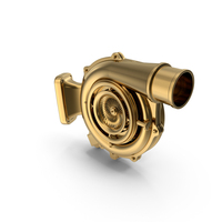 Gold Car Turbo PNG & PSD Images