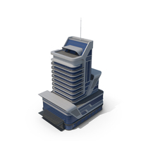 Futuristic Commercial Building PNG & PSD Images