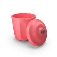 Dustbin Red Open icon PNG & PSD Images