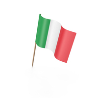 Cocktail Toothpick Stick Italy Flag Inclined PNG & PSD Images