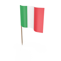 Cocktail Toothpick Stick Italy Flag Wavy PNG & PSD Images