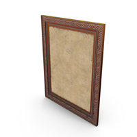 Old Picture Frame Metal PNG & PSD Images