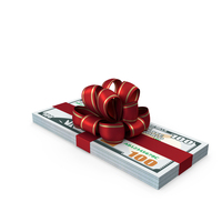 Dollar Bills With A Bow PNG & PSD Images