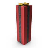 Colourful Long Gift Box Present PNG & PSD Images