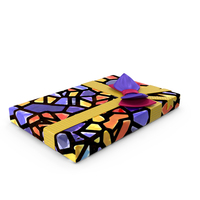 Gift Box Present Colorful Rectangle PNG & PSD Images