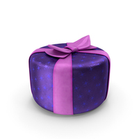 Gift Box Round Present PNG & PSD Images