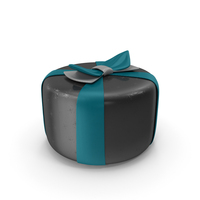 Present Round Gift Box PNG & PSD Images