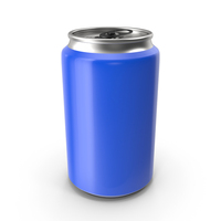 Can Blue PNG & PSD Images