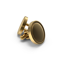 Gold Cufflinks PNG & PSD Images