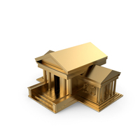 Gold Courthouse PNG & PSD Images