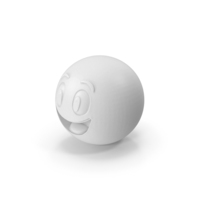 Monochrome Smile Emoji PNG & PSD Images
