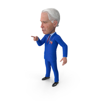 Cartoon Joe Biden with Democratic Icon PNG & PSD Images