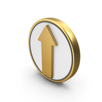 Arrow Up Coin PNG & PSD Images