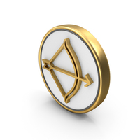 Bow Arrow Coin PNG & PSD Images