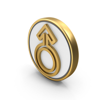 Gender Male Coin PNG & PSD Images