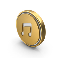 Musical Coin PNG & PSD Images