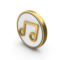 Musical Design Coin PNG & PSD Images