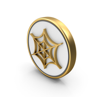 Spider Web Coin PNG & PSD Images
