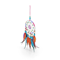 Decorative Dreamcatcher With Feathers One Ring PNG & PSD Images
