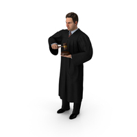 Judge Strict Pose PNG & PSD Images