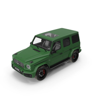 Mercedes-Benz G63 AMG Green PNG & PSD Images