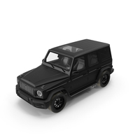 Modern Luxury SUV Black Matte PNG & PSD Images