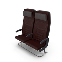 Twin Aircraft Passenger Seats PNG & PSD Images