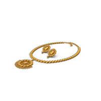 Necklace Gold PNG & PSD Images