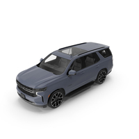 Chevrolet Tahoe 2024 Simplified PNG & PSD Images