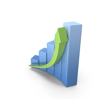Graph Growth Icon PNG & PSD Images