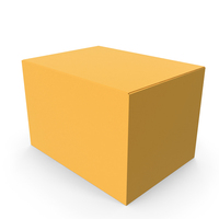 Yellow Rectangle Product Box PNG & PSD Images
