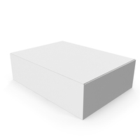 White Short Product Box PNG & PSD Images