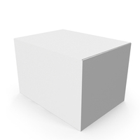 White Rectangle Product Box PNG & PSD Images