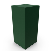 Green Tall Product Box PNG & PSD Images