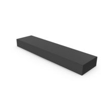 Black Long Product Box PNG & PSD Images