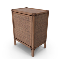 Lena Nightstand Brown PNG & PSD Images