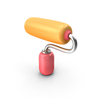 Paint Roller Brush Icon PNG & PSD Images