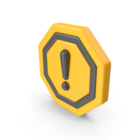 Warning Sign Octagon PNG & PSD Images