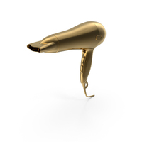 Gold Hair Dryer PNG & PSD Images