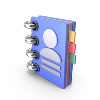 Contact Book Icon PNG & PSD Images