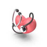 Stethoscope Heart Icon PNG & PSD Images