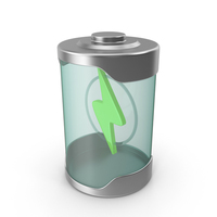 Battery Energy Sign Cartoon PNG & PSD Images