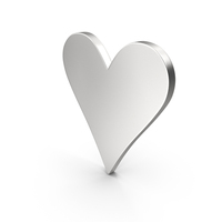 Hearts Silver PNG & PSD Images