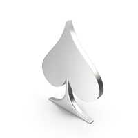 Spades Silver PNG & PSD Images