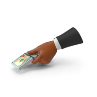 100 Dollars US Lot Giving Black Hand Money PNG & PSD Images