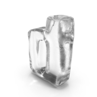 Ice Letter D PNG & PSD Images